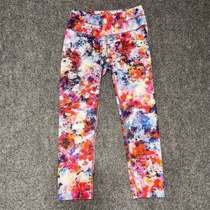 Athleta Women's XS Floral Leggings High-Rise Moisture-Wicking Activewear
